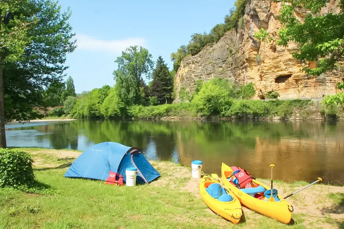 belles rives canoe cazoules